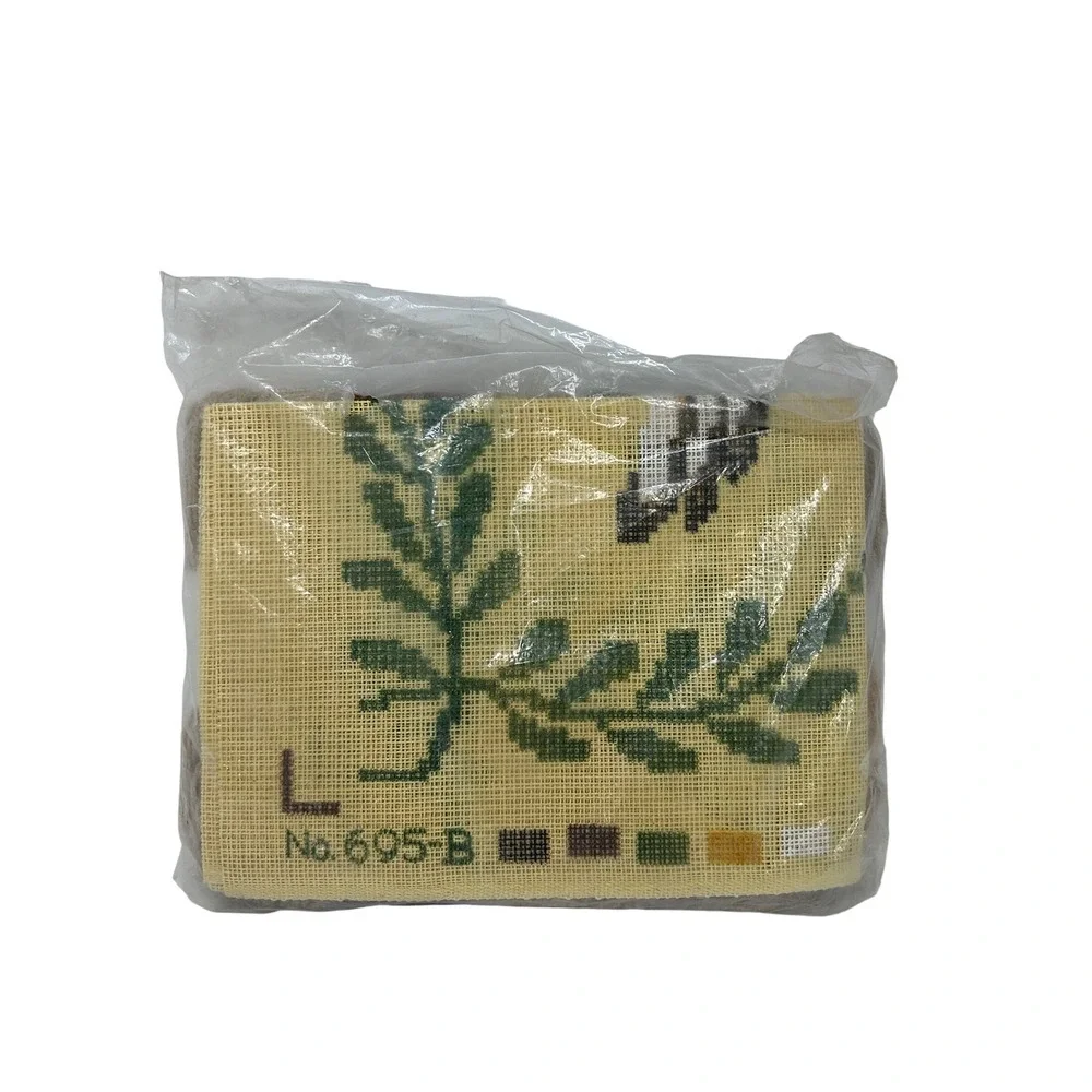 Vintage Early American Eagle Needlepoint Rug Kit No 695B Wall Hanging‎ 24x40 New